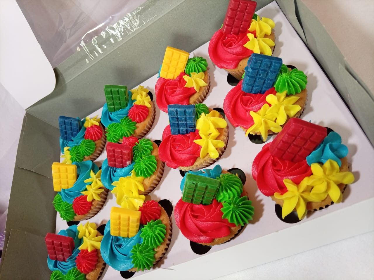 Colourful Cupcakes